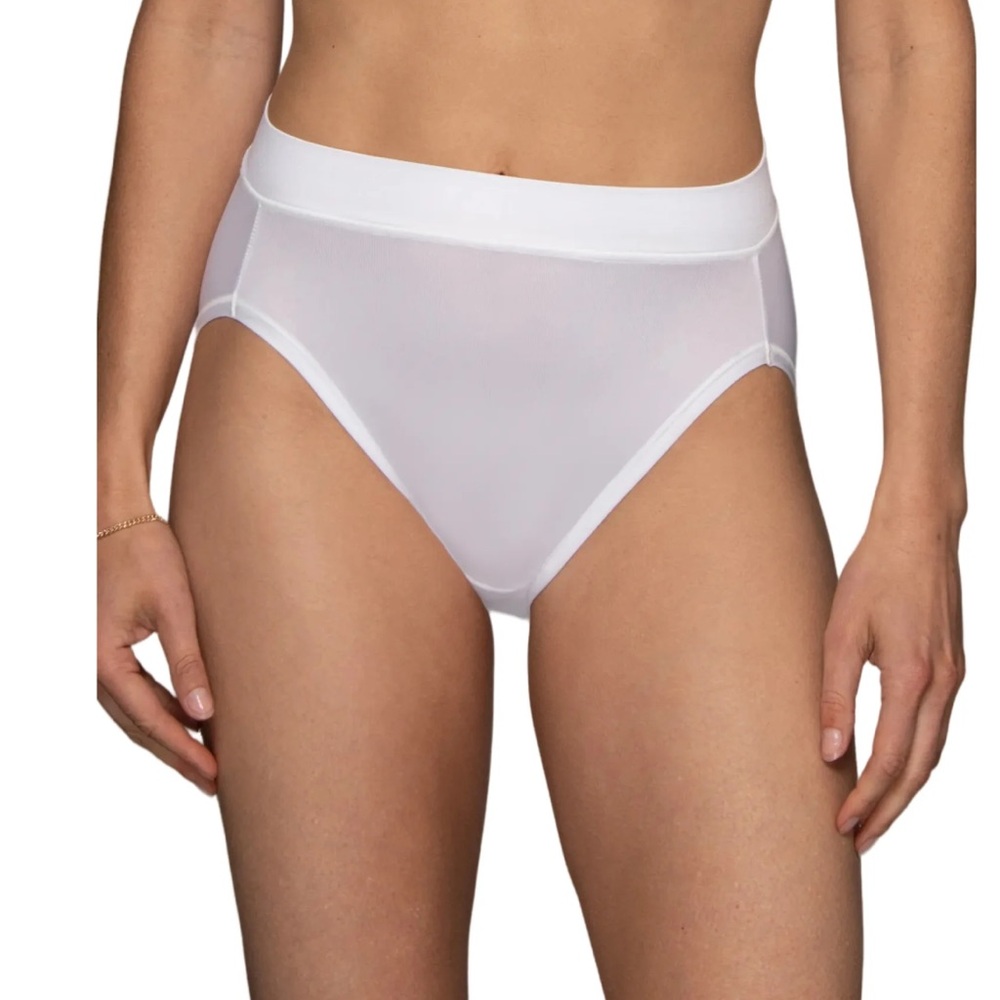 Vanity Fair Radiant Collection Women's 360 Comfort Hi-Cut Brief Underwear, 3Pack